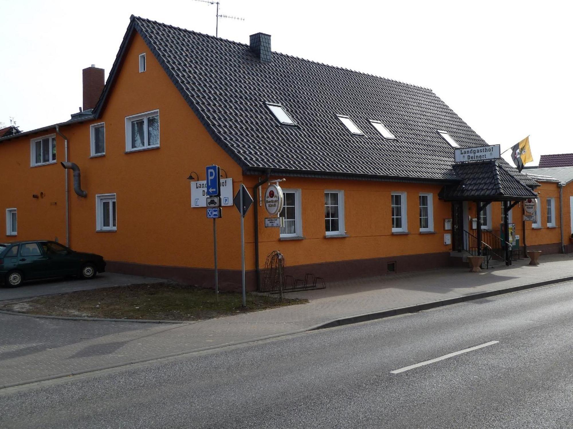 Landgasthof Deinert Hotell Genthin Exteriör bild